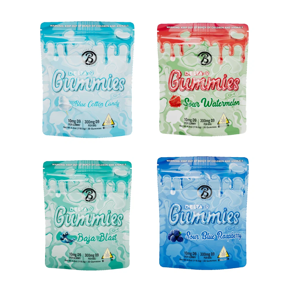10mg THC Gummies Variety Pack - 8 Flavors
