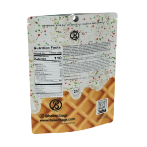 Coned Peppermint 25mg Delta-9 THC Edibles | Baked Bags