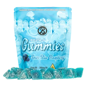 Gummies - Sour Blue Raspberry