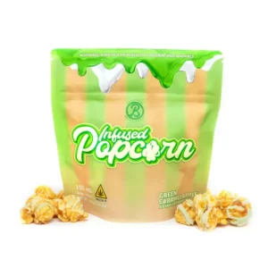 Infused Popcorn - Green Caramel Apple